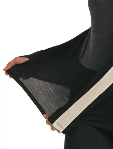 Icebreaker Women Merino 200 Oasis+ LS High Neck - black