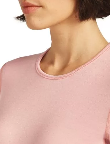 Icebreaker Women Merino 260 Tech LS Crewe - blush