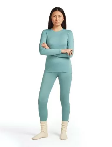 Icebreaker Women Merino 260 Tech LS Crewe - hydro