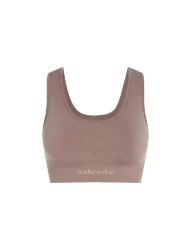 Icebreaker Women Merino Blend 260 Zoneknit Seamless Bra - summit