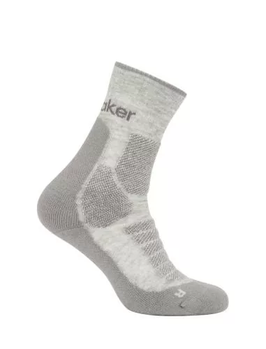 Icebreaker Women Merino Hike+ Heavy Crew - blizzard hthr