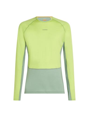 Preview: Icebreaker Men Merino 200 ZoneKnit LS Crewe - seaglass