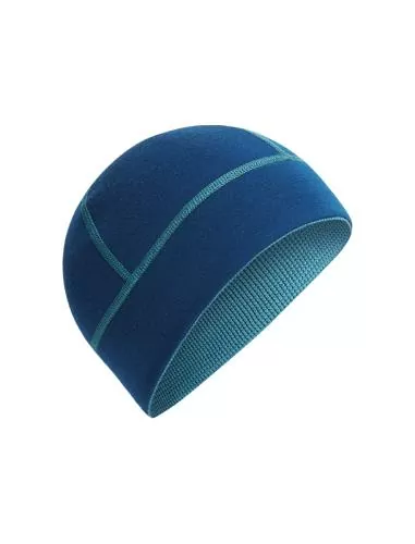 Icebreaker Unisex Merino 260 Waffle Knit Wander Reversible Beanie - topaz