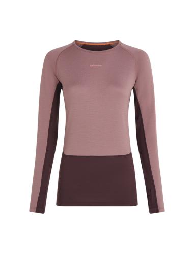 Preview: Icebreaker Women Merino 260 ZoneKnit LS Crewe - java