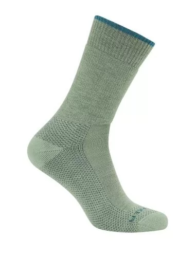 Icebreaker Women Merino Hike Medium Crew - seaglass