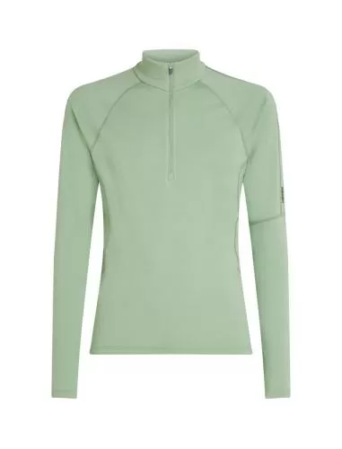 Icebreaker Men 300 MerinoFine Polar LS Half Zip - seaglass