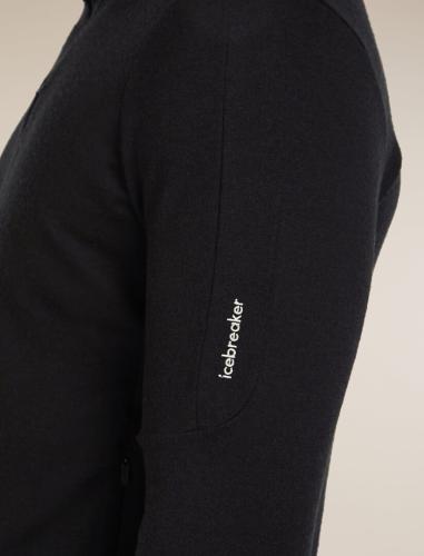 Icebreaker Men Merino Mer 260 Quantum IV LS Zip - black