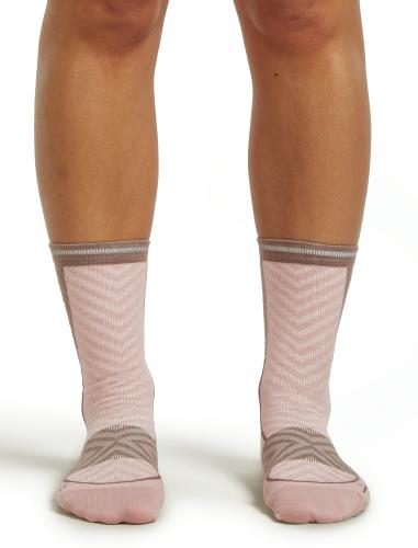 Preview: Icebreaker Women Merino Blend Run+ Ultralight Crew - pink quartz