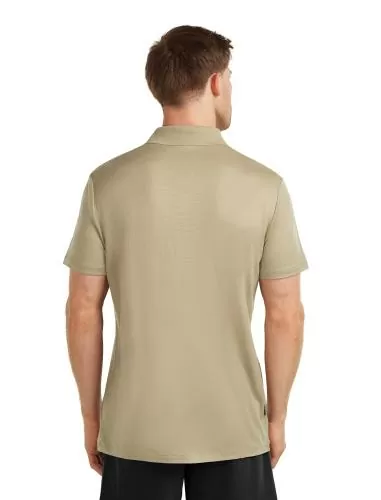 Icebreaker Men Merino 150 Tech Lite SS Polo - flagstone
