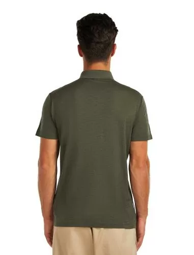 Icebreaker Men Merino 150 Tech Lite SS Polo - dk loden