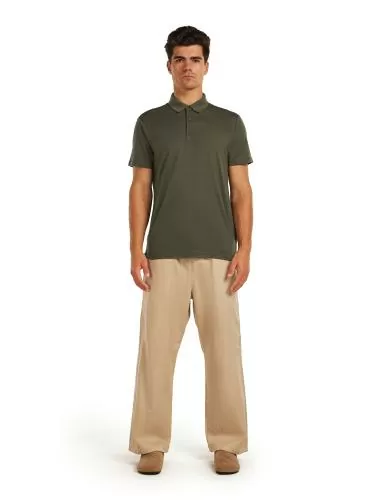 Icebreaker Men Merino 150 Tech Lite SS Polo - dk loden