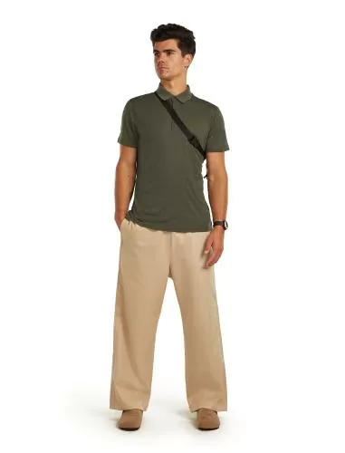 Icebreaker Men Merino 150 Tech Lite SS Polo - dk loden