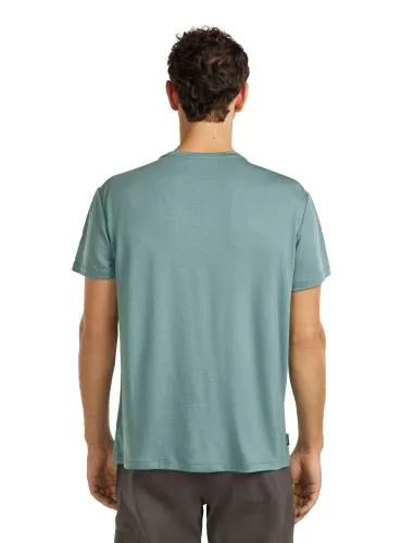 Icebreaker Men Merino Blend Core SS Tee - blue ash