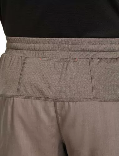 Icebreaker Men Merino Blend 125 ZoneKnit Speed 6" Shorts - porcini