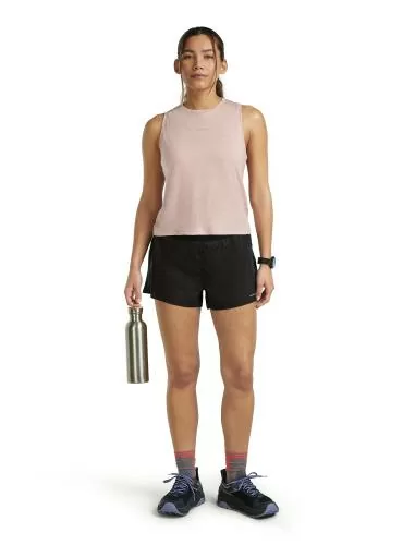 Icebreaker Women Merino Blend 125 Cool-Lite Speed Tank - pink quartz