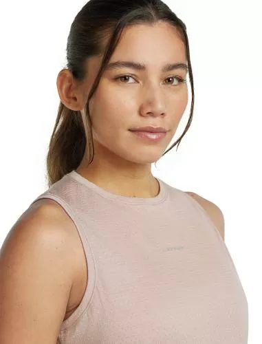 Icebreaker Women Merino Blend 125 Cool-Lite Speed Tank - pink quartz