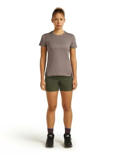 Icebreaker Women 150 MerinoFine Ace SS Tee - porcini
