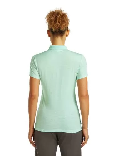 Icebreaker Women Merino 150 Tech Lite SS Polo - mint