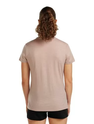 Icebreaker Women Merino 150 Tech Lite SS Tee - pink quartz