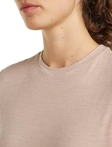 Icebreaker Women Merino 150 Tech Lite SS Tee - pink quartz