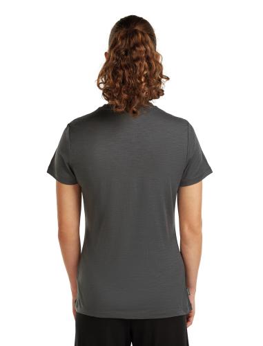 Preview: Icebreaker Women Merino 150 Tech Lite SS Tee Hike Path - obsidian