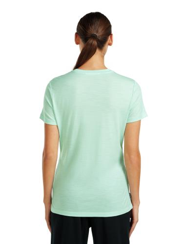 Preview: Icebreaker Women Merino 150 Tech Lite SS Tee Hike Path - mint