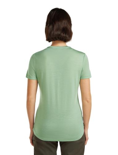 Preview: Icebreaker Women Merino Blend 125 Cool-Lite Sphere SS Tee - seaglass