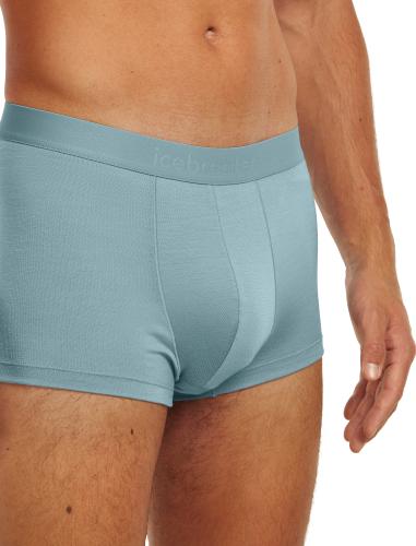 Preview: Icebreaker Men Merino Blend 125 Cool-Lite Anatomica Trunks - flint blue