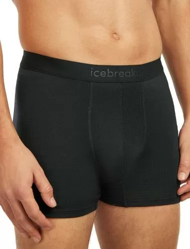 Icebreaker Men Merino Blend 125 ZoneKnit Boxers - black