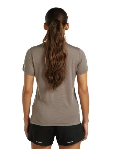 Icebreaker Women Merino Blend 125 Cool-Lite Speed SS Tee - porcini