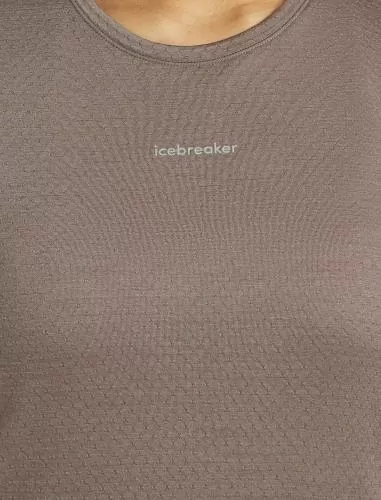 Icebreaker Women Merino Blend 125 Cool-Lite Speed SS Tee - porcini