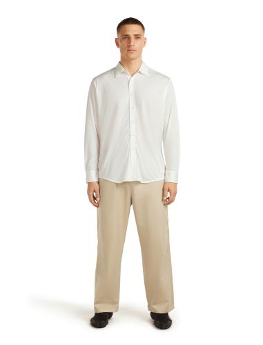 Preview: Icebreaker Unisex Merino Blend 125 Cool-Lite LS Shirt - enamel