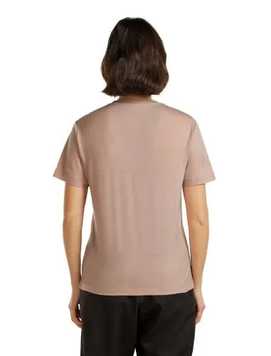 Icebreaker Women 15.5 MerinoFine Jersey SS Tee - pink quartz