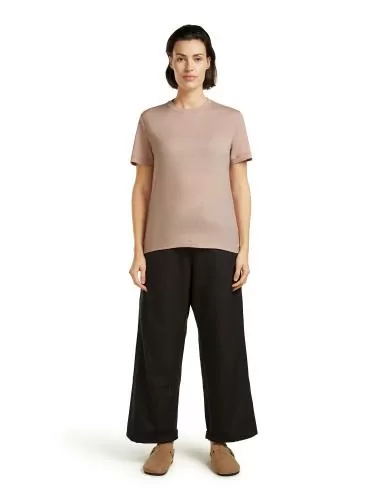 Icebreaker Women 15.5 MerinoFine Jersey SS Tee - pink quartz