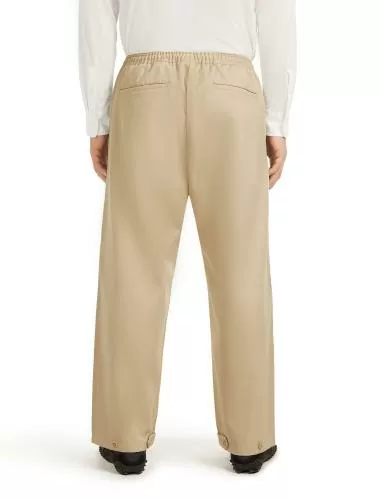 Icebreaker Unisex Merino Cotton Twill Adjustable Pants - safari