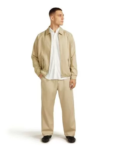 Icebreaker Unisex Merino Cotton Twill Adjustable Pants - safari