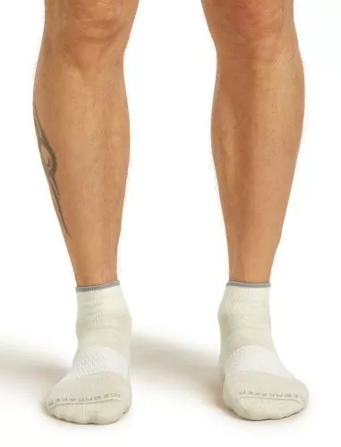 Icebreaker Men Merino Multisport Light Mini - ecru hthr