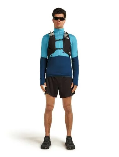 Icebreaker Men Merino Blend 200 RealFleece Descender LS Half Zip - arctic