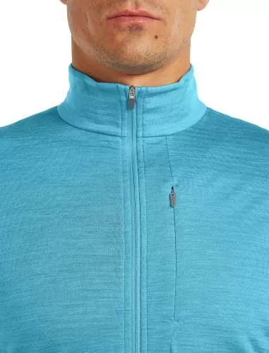 Icebreaker Men Merino Blend 200 RealFleece Descender LS Half Zip - arctic