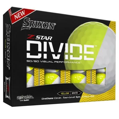 Srixon Z-Star Divide - white/yellow (8-2023)