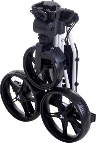 Preview: Fast Fold Pushtrolley SQUARE Slim weiss/schwarz