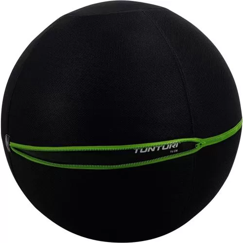 Tunturi Anti-Burst Gymball Cover Hülle - 75 cm, schwarz