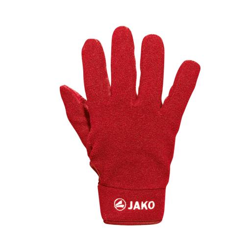 Preview: Jako Feldspielerhandschuhe Fleece - rot