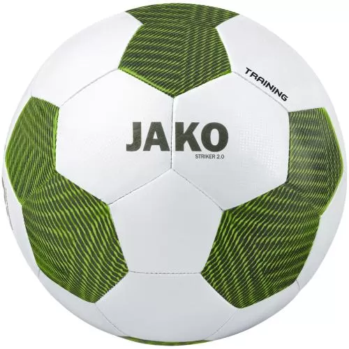 Jako Trainingsball Striker 2.0 - weiß/khaki/neongrün