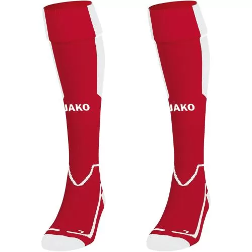 Jako Socks Lazio - chili red/white