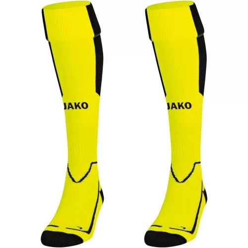 Jako Stutzenstrumpf Lazio - neongelb/schwarz