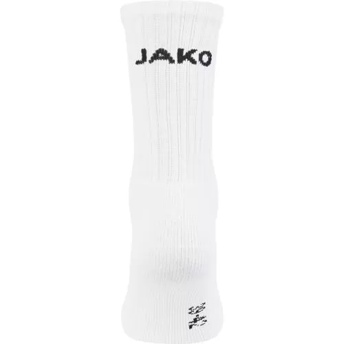 Jako Sports Socks Long 3-Pack - white