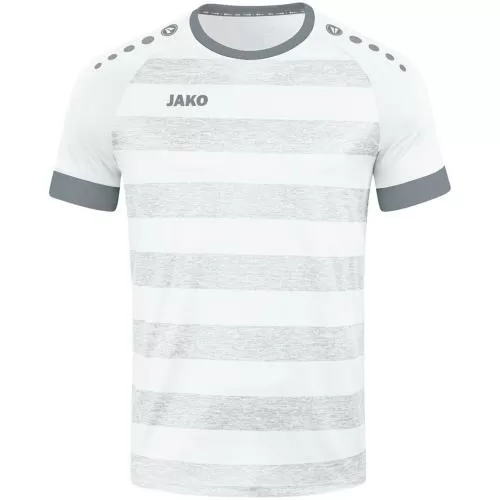 Jako Children Jersey Celtic Melange S/S - white/stone grey