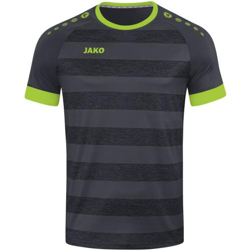 Preview: Jako Jersey Celtic Melange S/S - anthracite/lemon