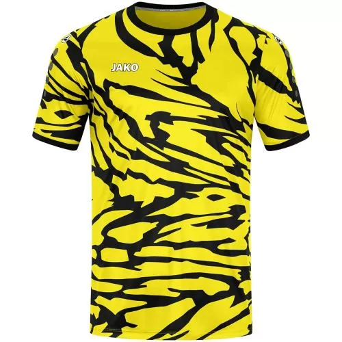 Jako Jersey Animal S/S - citro/black